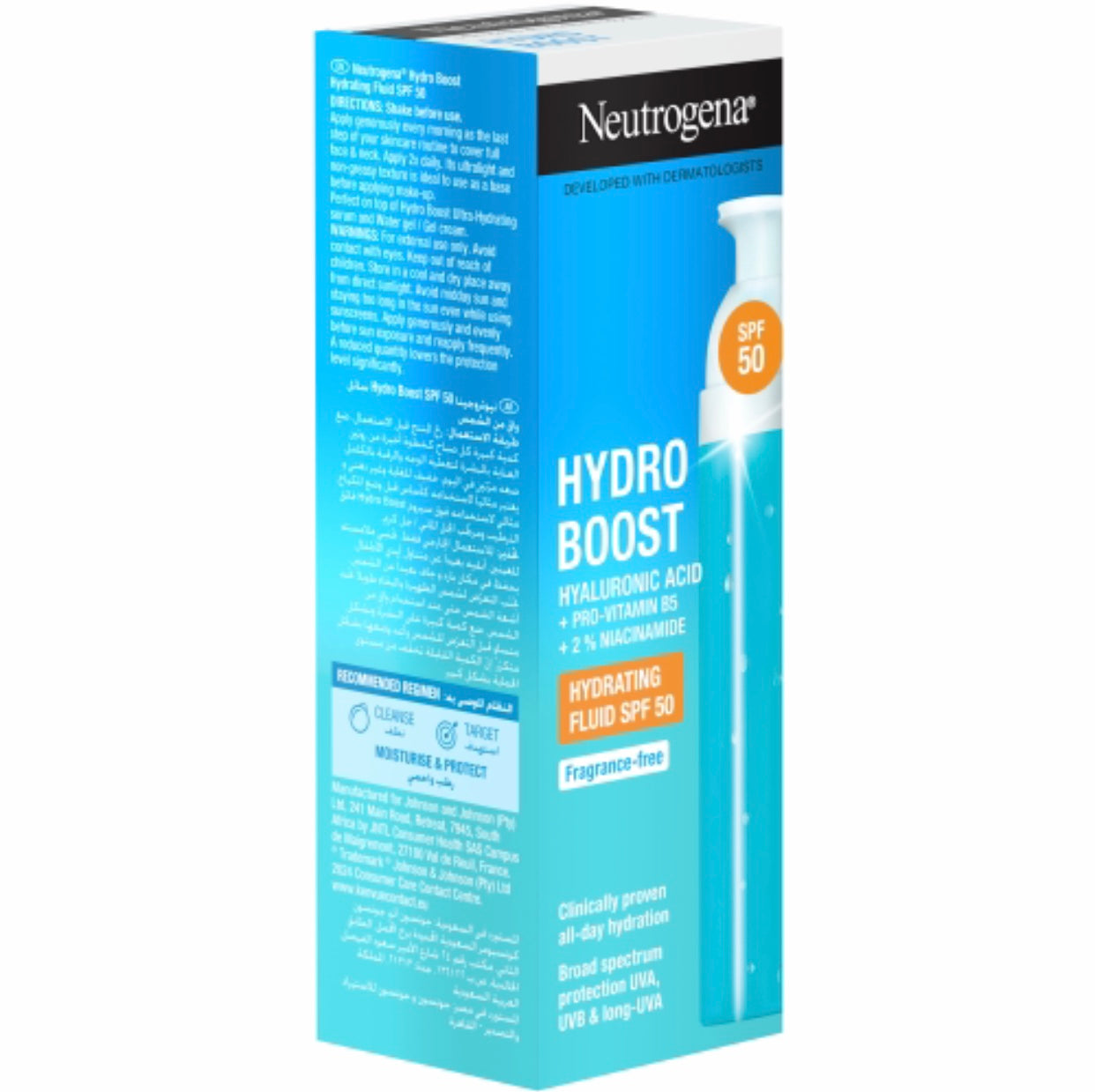 Hydro Boost Moisturiser SPF50